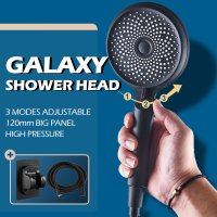 Galaxy Shower Head 3 Mode Adjustable with Self-cleaning Nozzles Rainfall Shower Sets with Hose and Holder Bathroom Accessories