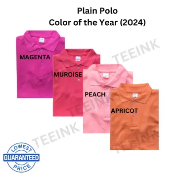 FASHION DC) APRICOT CRUSH COLOR OF THE YEAR 2024 TRENDING TSHIRT WITH SIZES  KIDS TO ADULT PLUS SIZE