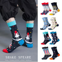 European And American Hip Hop Medium Tube Sock Cotton Fashion And Personality Star Trend Fashion