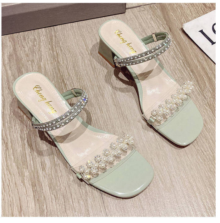 kkj-mall-รองเท้าแตะผู้หญิง-2021-ฤดูร้อนใหม่ส้นหนาแฟชั่นส้นกลางรองเท้าแตะเกาหลีผู้หญิง