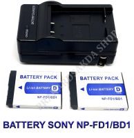 NP-BD1  NP-FD1  BD1  FD1 แบตเตอรี่  แท่นชาร์จ  แบตเตอรี่พร้อมแท่นชาร์จสำหรับกล้องโซนี่ Battery  Charger  Battery and Charger For Sony Cybershot DSC-T70,DSC-T77,DSC-T200,DSC-T90,DSC-TX1,DSC-T7 BY PRAKARDSAKDA SHOP