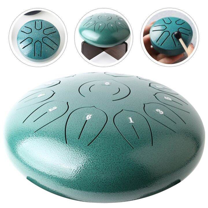 Steel Drums Instruments Kids Travel Metal Tongue Percussion Balmy
