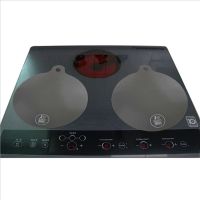 Induction Cooktop Mat Nonslip Induction Cook Top Pad Silicone Heat Insulated Mat Reusable Refrigerators and Ovens