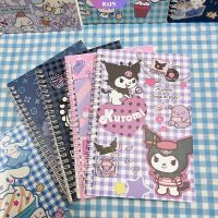 1Pcs Cinnamoroll Kuromi 60 Sheets Cartoon Coil Notepad Notebook Memo Organizer Student School Supplies [RAIN]