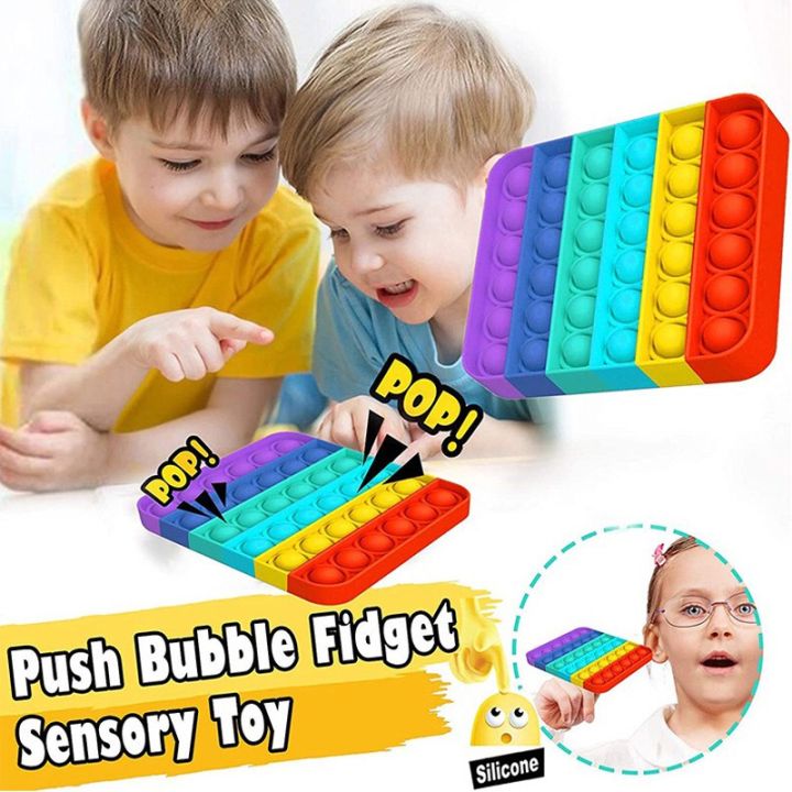 Foxmind Push Pop It Fidget Toy Bubble Sensory Special | Lazada