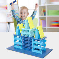 (HOT) Caple Building Blocks อาร์คิมิดีสแทรกของเล่นเด็กชายและเด็กหญิงวัสดุก่อสร้างโรงเรียนอนุบาล 1-3- ปี