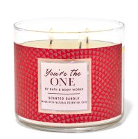 ❤?? เทียนหอม Bath &amp; Body Works  Scented Candle 3 Wick  กลิ่น Youre The One  กลิ่นหอมสุดโรแมนติก สร้างบรรยากาศดีๆ ภายในบ้าน ใหม่แท้ 100%  US