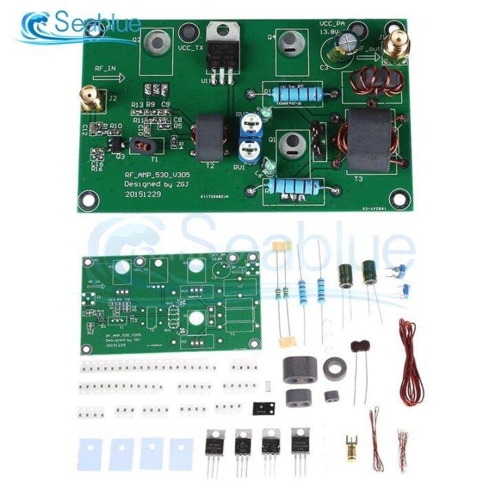 Bộ Tự Làm 45W Ssb Linear Bộ Khuếch Đại Công Suất Cw Fm Hf Thiết Bị Thu Phát  Radio Sóng Ngắn Bảng Mô-đun Dc  