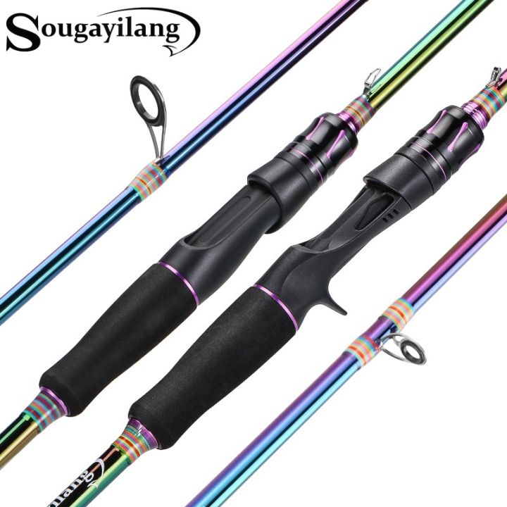 ssougayilang-fishing-rods-คันเบ็ดคาร์บอนไฟเบอร์สูง-คันเบ็ด-1-8-เมตร-2-1-เมตร2-ส่วน-30-ตัน-คันเบ็ดจับอีวา