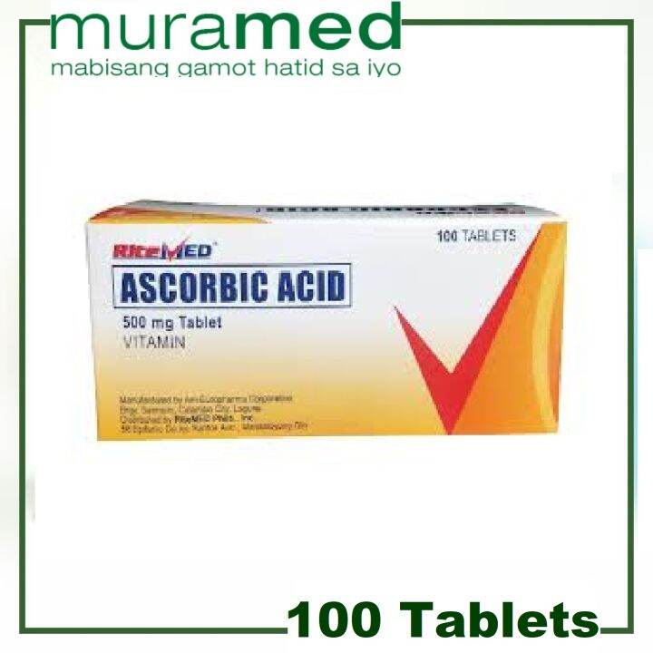 RiteMED Ascorbic acid / Vitamin C Tablet 100's Lazada PH