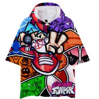 Sudadera con capucha para hombre y mujer, suéter de manga corta con estampado de dibujos animados en 3d de Anime, estilo Hip Hop, novedad