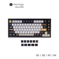 [JM75] Keychron Keycap Set PBT K2/Q1/Q2 OEM Profile Dye-Sub - Christmas Gift ENG คีย์ครอน ปุ่มคีย์แคปภาษาอังกฤษ สำหรับคีย์บอร์ดรุ่น K2/Q1/Q2