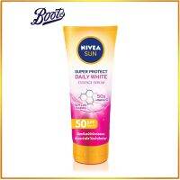 ส่งฟรี Nivea นีเวีย ซันบอดี้เดลี่โพรเท็คแอนด์ไวท์เซรั่ม Daily White เอสพีเอฟ50 พีเอ+++ 180 มล.