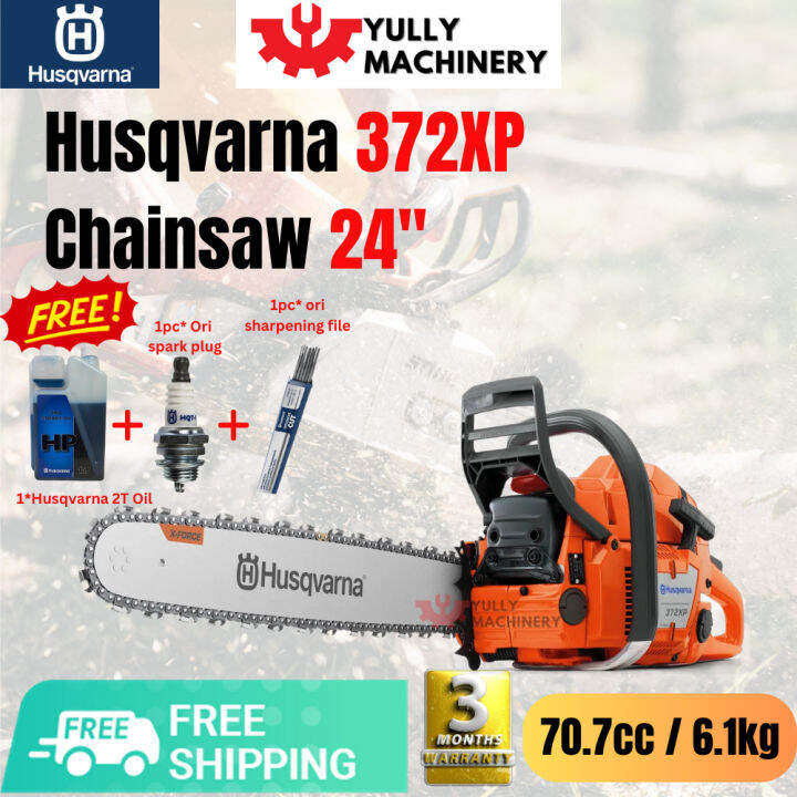 Husqvarna 372xp Professional 71cc Chainsaw Built For Highly Demanding 