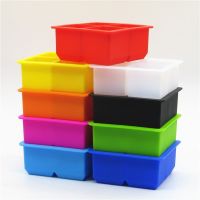 【cw】 4 gridLarge Silicone Tray Mold Mould Maker Accessories