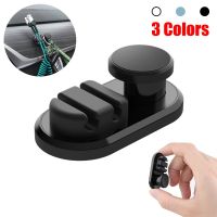 3 Colors Car Wire Tie Clip Fixer Organizer Clamp Cord Cable Line Holder With Hook USB Line Fastener Interior Accessories 1Pc Picture Hangers Hooks