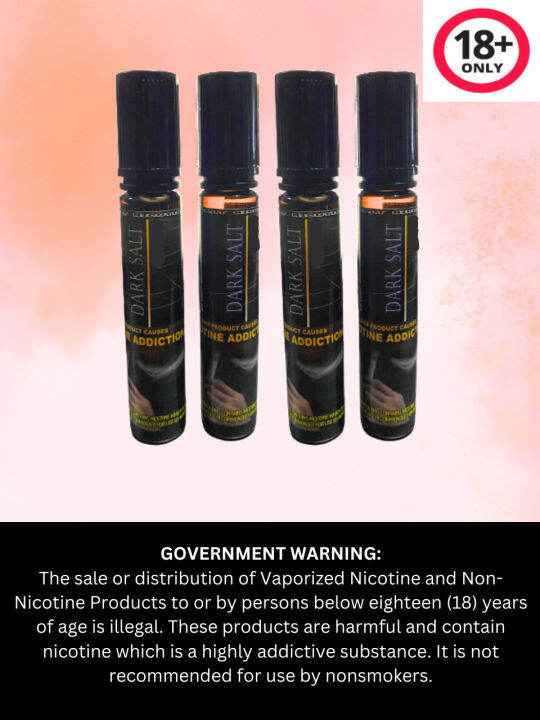 30ml Dark Salts Salt Nic 25mg or 50mg Strength Legit E Liquid Vape