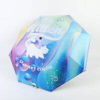 New Cat Cartoon Umbrella Manual Strong Stand Umbrella Windproof Fashion Cat Animal Paraguas Anime