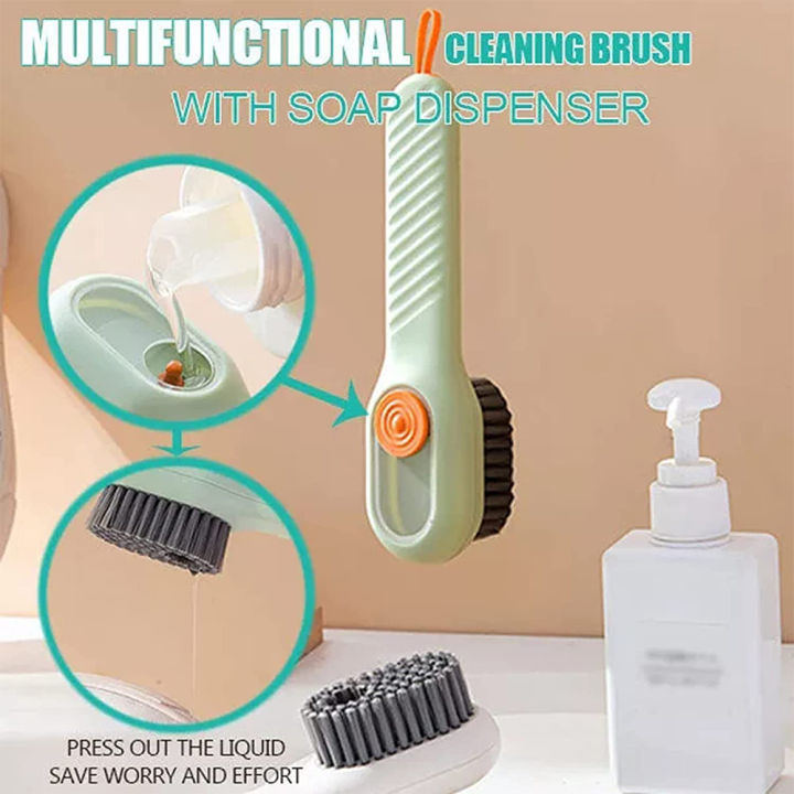 คลังสินค้าพร้อม-zir-multifunctional-soft-bristle-brush-liquid-shoe-brush-long-handle-brush-clothes-brush-shoes-and-clothes-board-brush-เครื่องมือทำความสะอาดในครัวเรือน