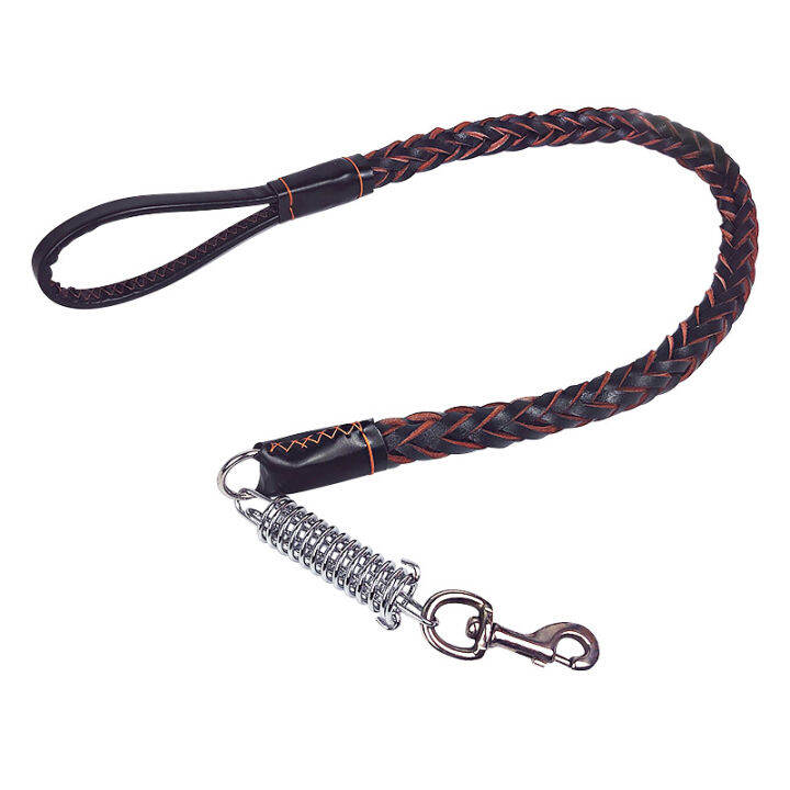 สัตว์เลี้ยง-cowhide-spring-towing-rope-8-strand-สายจูงสุนัขถักเปีย-สายจูงสุนัขขนาดกลางและขนาดใหญ่สำหรับเดินสุนัข-0xo2