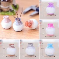 Mini Resin Vase Flower Vase Home Decoration Accessories Living Room Desktop Crafts Ornament DIY Micro Landscape Vase