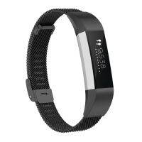 สายนาฬิกาสายสำรองโลหะ,อัลต้า HR/เอซสำหรับ Fitbit Alta/ ACE ปุ่มนาฬิกาตาข่ายขนาด: S