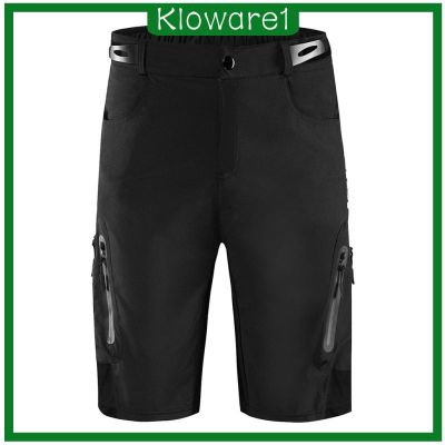[KLOWARE1] Mens Bicycle Cycling Shorts Sports Reflective Casual Baggy Half Pants  M x1