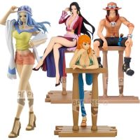 หนึ่งชิ้น Grandline Journey16-22Cm Boa Hancock Ace Nami ฟิกเกอร์ PVC อะนิเมะสาว Vivi รูปปั้นสไตล์หวานตุ๊กตาของขวัญวันเกิด