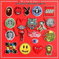 【hot sale】 ﹍ B15 ☸ Fashion Brand Logo Crossover Iron-On Patch(20 Styles) ☸ 1Pc DIY Sew on Iron on Badges Patches(FBL-M008)