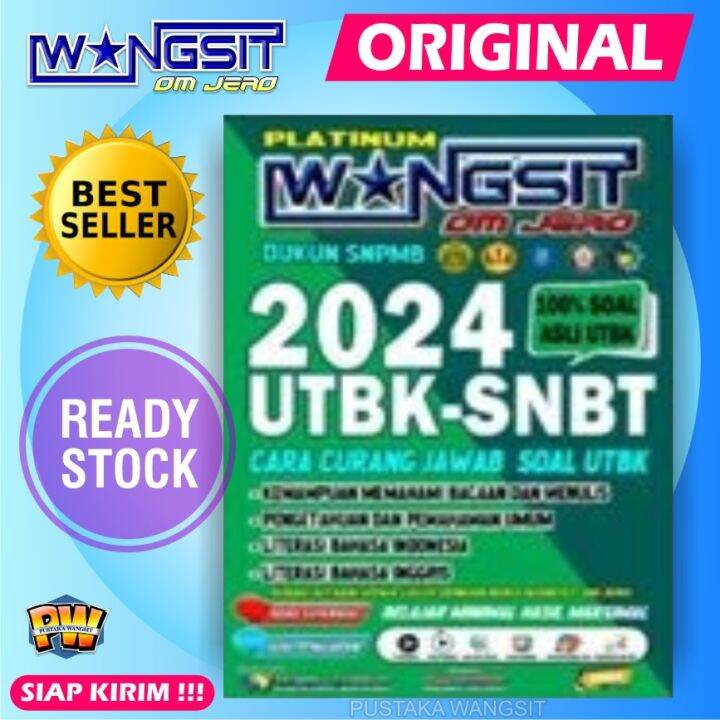 Buku Wangsit UTBK SNBT 2024 / Buku LITERASI B. INGGRIS & LITERASI B ...