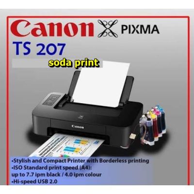 Printer Canon Pixma TS207+Tank Printer Canon Pixma TS207+Tank