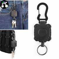 Burglar Key Chain Holder แบบพกพา Anti-Theft Key เชือกหัวเข็มขัดน้ำหนักเบากลางแจ้งสำหรับตั้งแคมป์เดินป่า Mountaineering Equipment