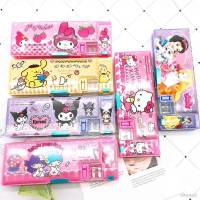 Yb3 กระเป๋าดินสอ ลาย Sanrio Hello Kitty mymelody Kuromi Spider Man Sofia Cinnamon อเนกประสงค์ สําหรับเด็กนักเรียน