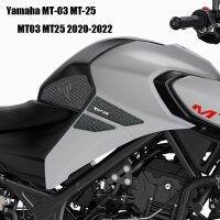 Motorcycle fuel tank pad Tank Protection Stickers Knee Grip Traction Pads Anti-slip For Yamaha MT-03 MT-25 MT03 MT25 2020-2022