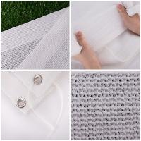 Privacy Screen Wind Screen Fence Screen White Color for Balcony Backyard Deck Patio Fence Porch