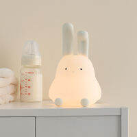 กระต่ายน่ารัก Mood Light Timing โคมไฟหรี่แสงได้ Led Soft Nightlight สำหรับแฟนของขวัญเด็ก Night Lights Kids Room Decor