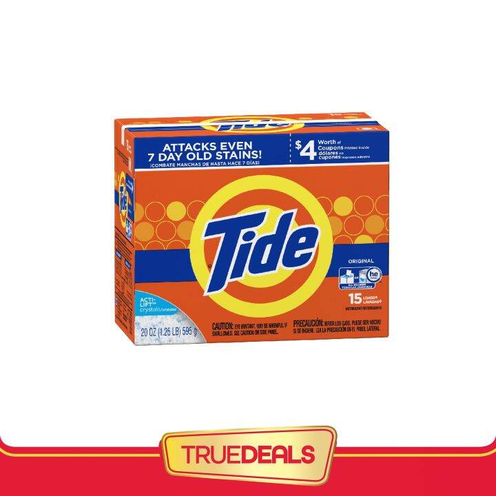 Tide Powder Laundry Detergent Original 15 Loads 20oz Lazada PH