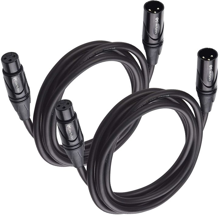 XLR Cables, Microphone Cable(XLR Male To Female) Mic Cord Premium Balanced  マイク