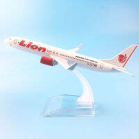 JASON TUTU 16ซม. Lion Boeing 737เครื่องบินรุ่นเครื่องบินรุ่นเครื่องบินรุ่น Diecast โลหะเครื่องบิน1:400เครื่องบินของเล่น Dropshipping