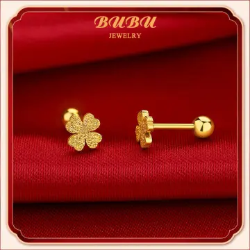 Buy 916 Gold Kids Earring Studs Ks4 Online | P S Jewellery - JewelFlix
