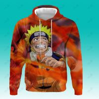 เสื้อสเวตเตอร์ Hoodie Naruto มีฮู้ดสำหรับเด็กผู้หญิงเสื้อผ้าเด็กวัยหัดเดินเครื่องแต่งกายอะนิเมะ2023