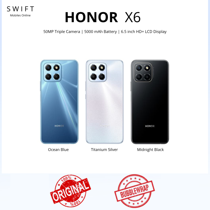 Honor X6 | Honor X6a - 100% Original Malaysia | Lazada