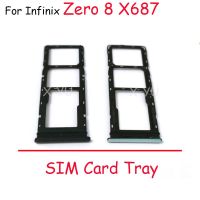 สำหรับ Infinix Zero 8 X687ซิมช่องเสียบบัตรที่ใส่ถาดช่องเสียบซิมเครื่องอ่านการ์ด