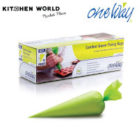 One Way 3002 Comfort Green Piping Bag 46x26cm, 100s/box /  ถุงบีบ 100 ชิ้น