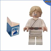 Star Wars Luke Skywalker with Blue Milk Minifigure Polybag Child Animatronic Edition Toy with  Movie Mini Action Figures Building Blocks