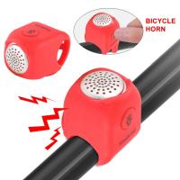 Bicycle Electronic Horn Mountain Bike Bell Sound Loud Color Car Bell Battery Alarm Bell 90 Decibels Riding Accessories