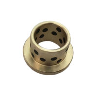 JFB 35*45*50 35*45*30 35*45*20 40*50*80 40*50*60 40*50*70 40*50*40 40*50*30 Flanged Bronze Impregnated Graphite Oilless Bushing