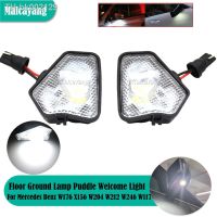 ∈❖ 2Pcs LED Side Mirror Puddle Lights For Mercedes Benz W176 X156 W204 W212 W246 W117 W218 W219 W209 W221 C117 W242