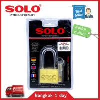 SOLO 4507 SQL กุญแจโซโล 45 mm. คอยาว ตัวเหลี่ยม ระบบลูกปืน ป้องกันกุญแจผี แม่กุญแจทองเหลือง กุญแจล็อคบ้าน แม่กุญแจ กุญแจบ้าน กุญแจโซโล ของแท้! ส่งฟรี!