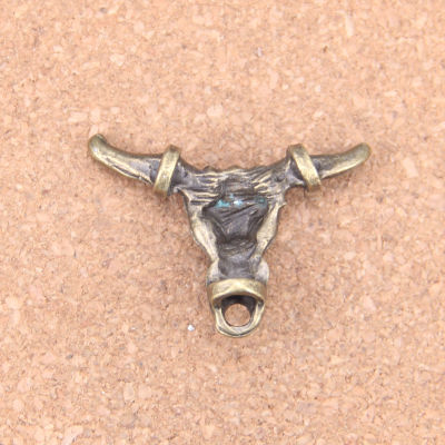 32pcs Charms bull head 36x22mm Antique Pendants,Vintage Bronze Jewelry,DIY for bracelet necklace